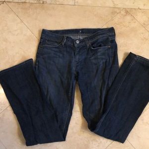 7 for all mankind, straight leg, like new size 29